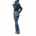 Женский костюм (жакет+джинсы) LOUIS VUITTON , ЕИ/0159